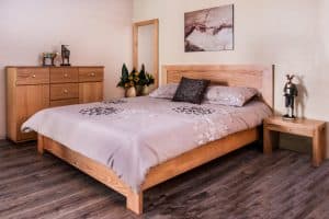 Giường 1m6 HN9 gỗ sồi